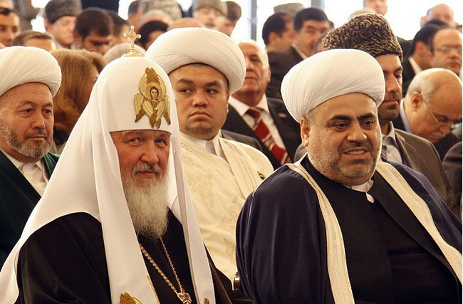Патриарх Кирил и Пашазаде Аллахшукюр