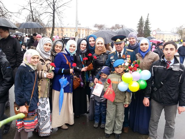 Мусульмане Пентрозаводска поздравили ветеранов Великой Отечественной Войны