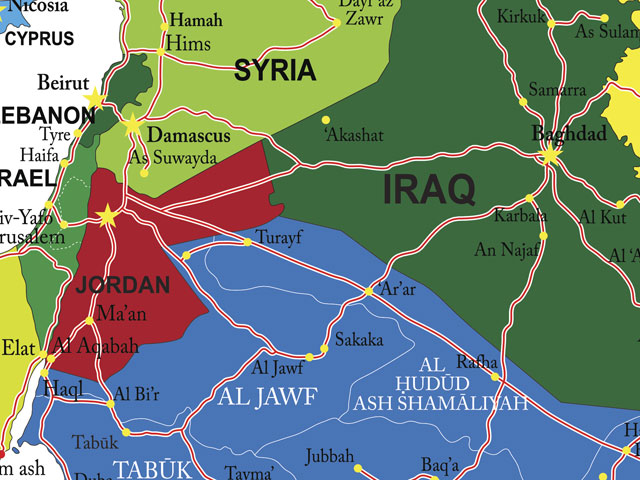 Иордания стягивает войска к границе Ирака
