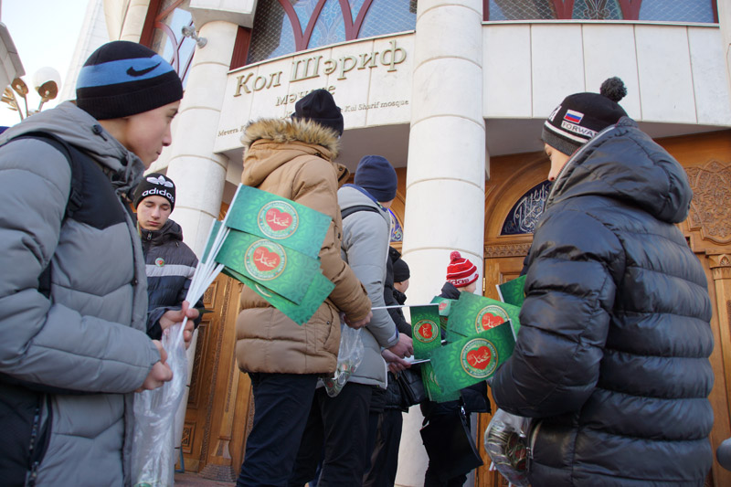 Месяц Мавлида завершился масштабной акцией "Я люблю Пророка"