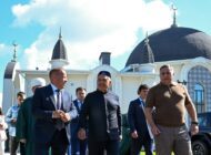 Рустам Минниханов посетил мечеть «Нурания» в Высокогорском районе